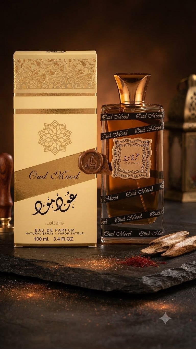 82316ebe-1af4-4492-9406-869bb3eda9d7 عود مود (Oud Mood) من شركة لطافة (Lattafa) الإماراتية المشهورة. - الصورة 1