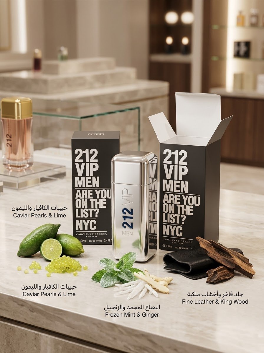 IMG_2803 🖤 عطر 212 VIP Men من كارولينا هيريرا - الصورة 1